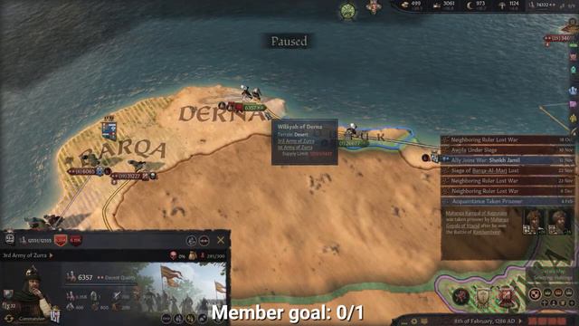 We Take Rome...Uniting the Middle East in Crusader Kings 3 (Ck3 Let's Play 30) (Livestream) смотреть онлайн