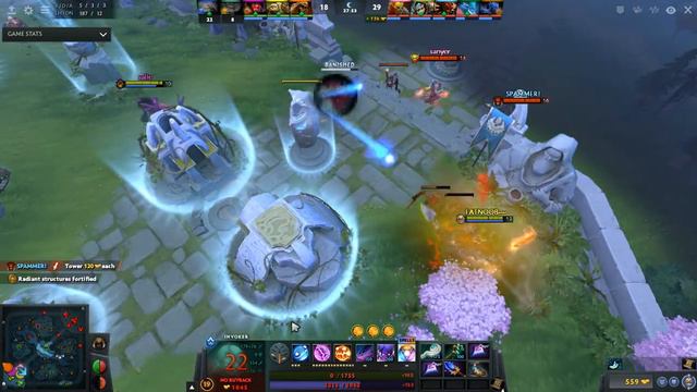 Top 1 World Invoker Spammer [7300+ Matches] [Dota 2] [7.22h] [No Voice] [Gameplay] смотреть онлайн