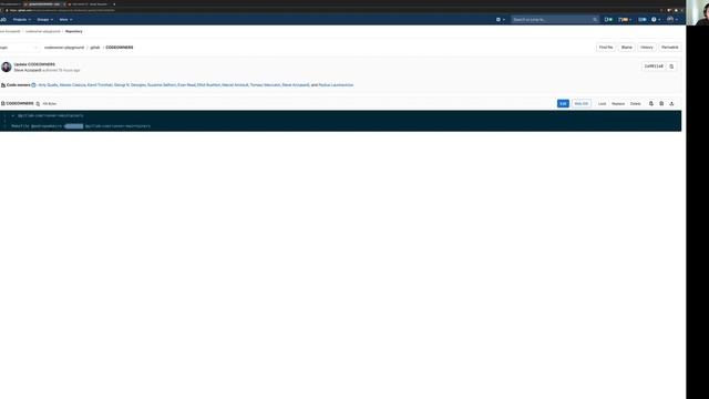 GitLab Runner - CODEOWNER proposal смотреть онлайн