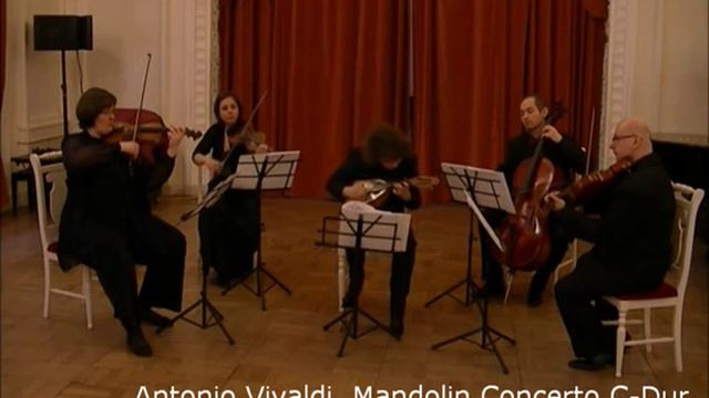Vivaldi. Mandolin Concerto C-Dur. Alvina Voznesenskaya & Nevsky String Quartet смотреть онлайн