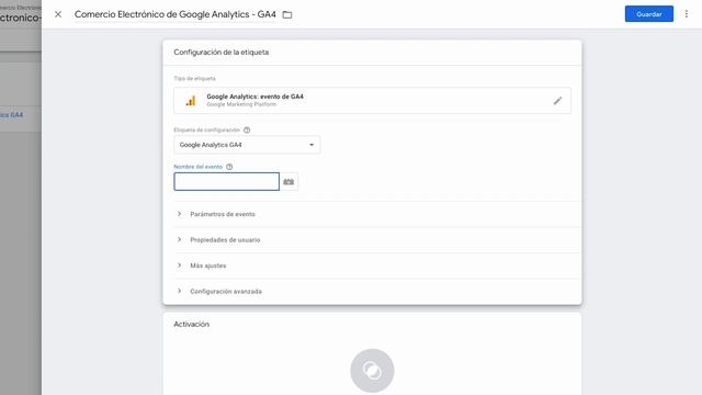 Configuración de Comercio Electrónico en Google Analytics 4 | Fácil y Rápido смотреть онлайн