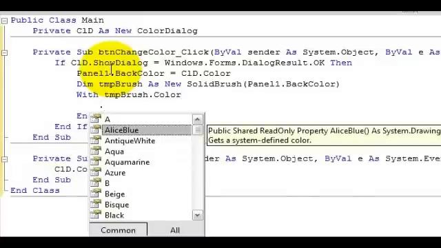 How to obtain ARGB [Alpha, Red, Green & Blue] from a specified color [vb 2008/.NET] смотреть онлайн