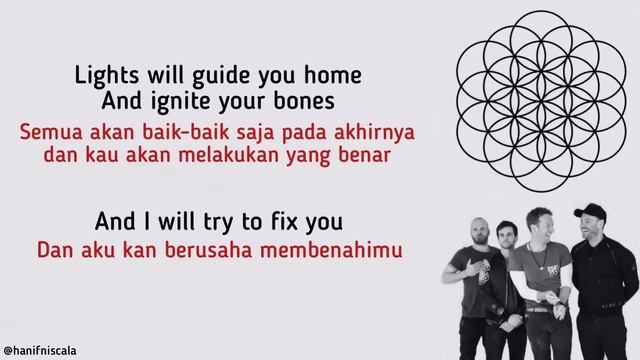 Coldplay - Fix You | Lirik Terjemahan смотреть онлайн