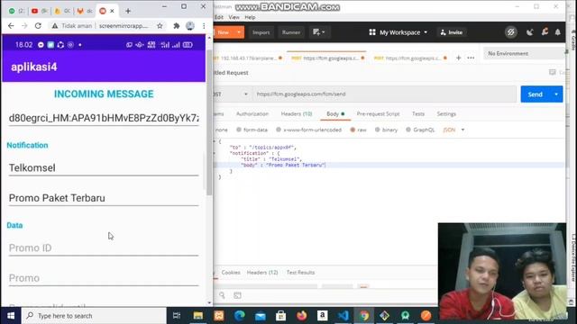 Firebase cloud messaging (push notification) смотреть онлайн