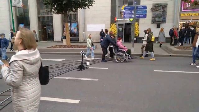 Макет грузовой железной дороги и грузового порта на Тверской улице смотреть онлайн