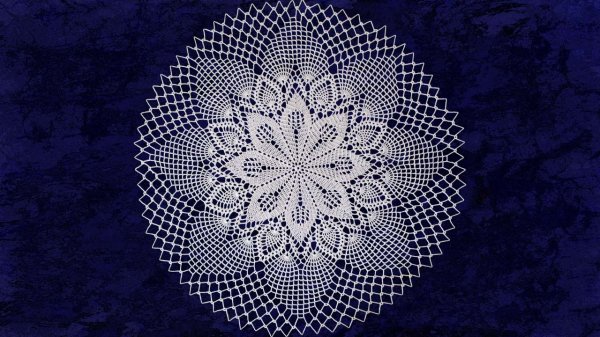 Салфетка "Рапсодия". Часть 3