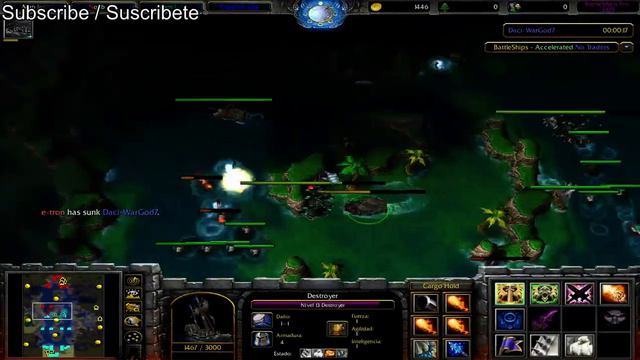 WarCraft onplay - Battleships Pro 5v5 - Destroyer - [BS]chupamelo (Win) - Video2 смотреть онлайн