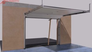 Монтаж секционных ворот Hormann LPU и привода Supramatic