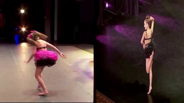 'SuperStar' & 'Take That' Side By Side - Dance Moms Season 5 Mackenzie Ziegler Solos смотреть онлайн