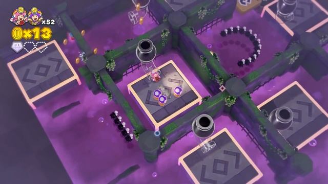 Captain Toad: Treasure Tracker - Episode 3 (2 Players, All Gems, Bonus Objectives, Pixel Toads)