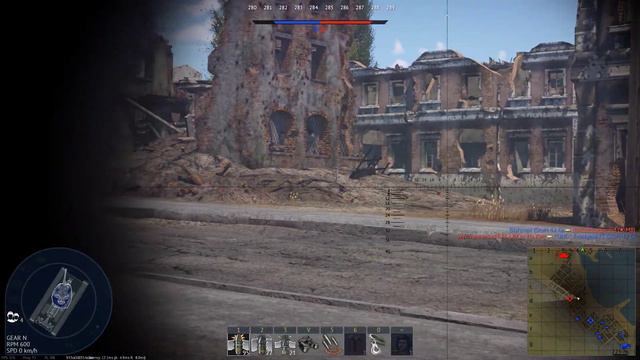 War Thunder T-50 Ambush in the City Realistic Battle USSR Gameplay No Commentary FullHD смотреть онлайн