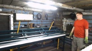 Листогиб ЛГС 26 с отрезной машинкой