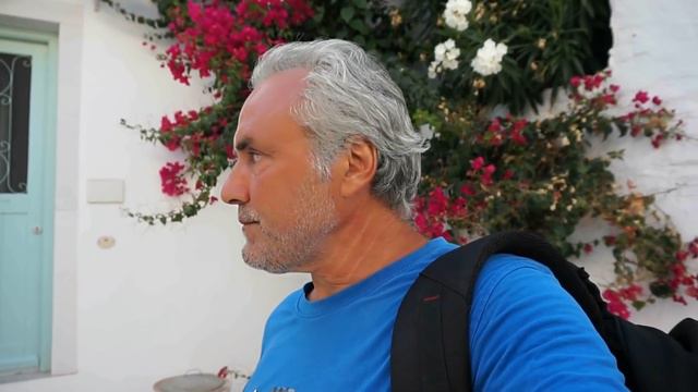 Greek island PAROS: LEFKES VILLAGE, whitewashed houses #travel #tour #greekislands смотреть онлайн