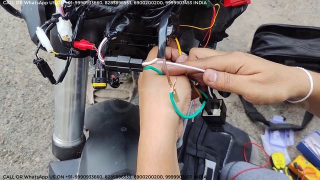 DOMINAR 400 GPS Tracker installation | Battery Drain problem solved in 2 Wheelers смотреть онлайн