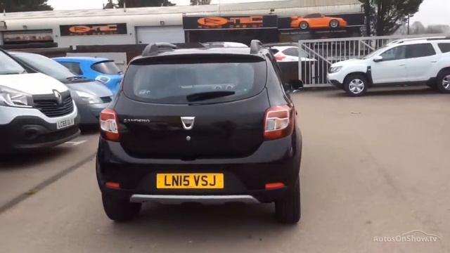DACIA SANDERO STEPWAY LAUREATE TCE BLACK 2015 смотреть онлайн