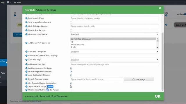 Yummomatic Yummly Automatic Post Generator Plugin for WordPress смотреть онлайн