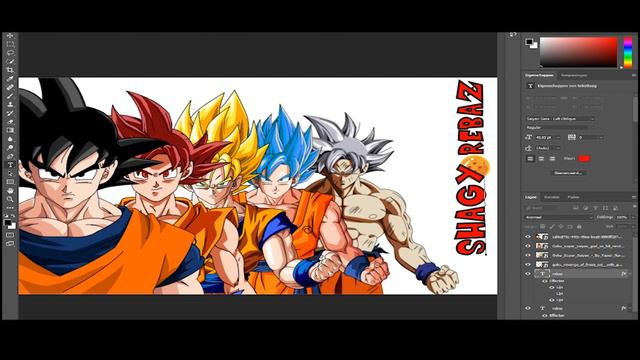 CUSTOM WALLPAPERS (SPEED ART) | Feat. GOKU,Krillin смотреть онлайн