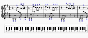 Крылатов Е. "Кабы не было зимы"_  учебное видео с нотами для начинающих пианистов