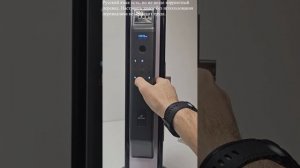 Умный замок Dircode U800 с распознаванием лица, отпечатком пальца, кодом и картой, wifi. Видеоглазо