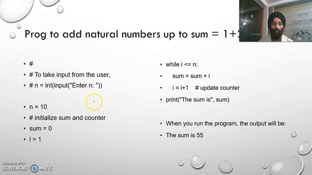 Python While Loop Examples смотреть онлайн