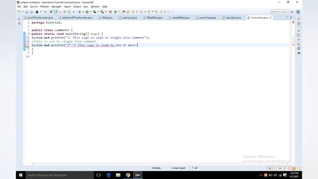 Comments in java || how to give comments?? #coding#programming#java#developer смотреть онлайн