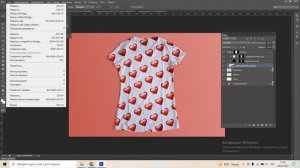 Урок 1 Adobe Photoshop CS6 Mockup Мокап как перенести рисунок на одежду