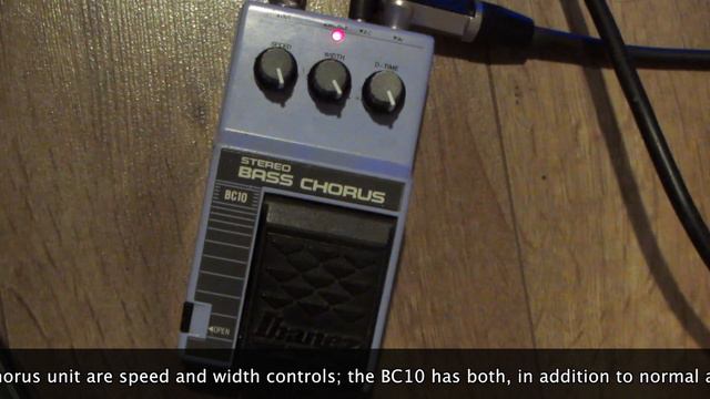Ibanez BC10 Demo on GUITAR | Bass Stereo Chorus Test | Pedal board Hidden Gems | No Talking смотреть онлайн