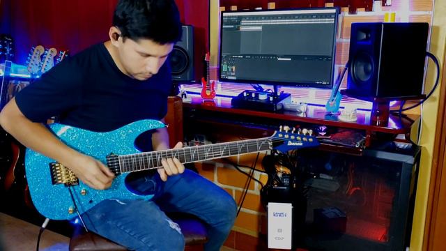 Iron Maiden - The Trooper - cover electric guitar by PaulGuitar смотреть онлайн