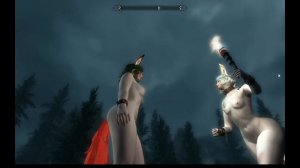 Skyrim 18+ Бег