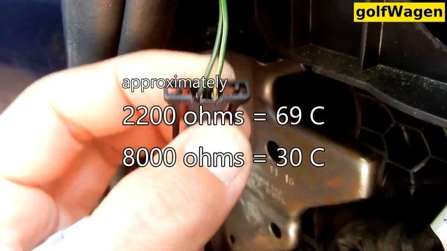 VW Golf 7 HVAC temperature sensor replacement смотреть онлайн