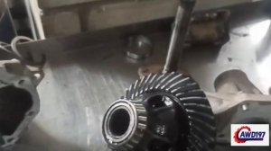 Suzuki Grand Vitara ремонт заднего редуктора.