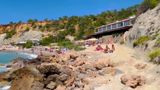 Cala D'Hort Beach|Ibiza Best Beaches for tourists| Beach Video |Summer in Ibiza смотреть онлайн