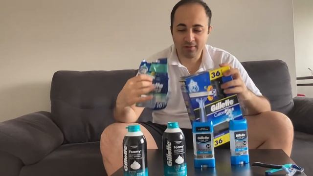 Gillette product: compare Gillette 2 Gillette3 , Gillette Foamy, Gillette clear gel смотреть онлайн
