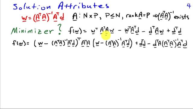 Solving the Least Squares Problem Using Gradients смотреть онлайн