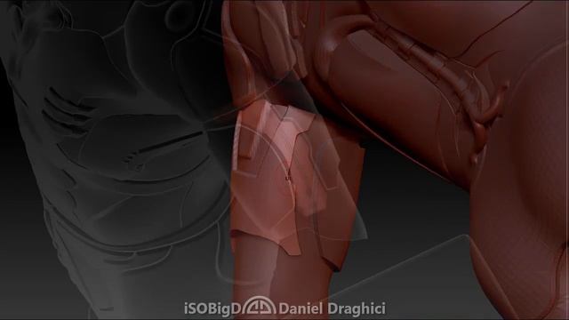 ZBrush Armor - Hardsurface Sculpting Timelapse смотреть онлайн