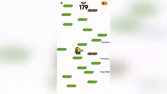 Doodle Jump 2 Level 8 Gameplay// (Game Sounds With Music) смотреть онлайн