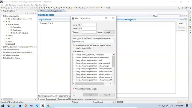 Add or Update Maven Dependencies without pom.xml file in Eclipse | How to add maven dependencies смотреть онлайн