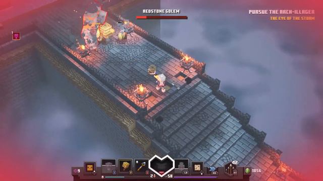 I played the hardest level on apocalypse plus. In Minecraft Dungeons. смотреть онлайн