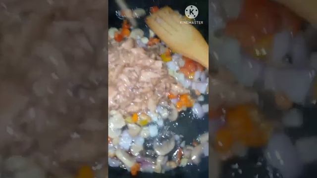 Spicy Tuna Spaghetti#short