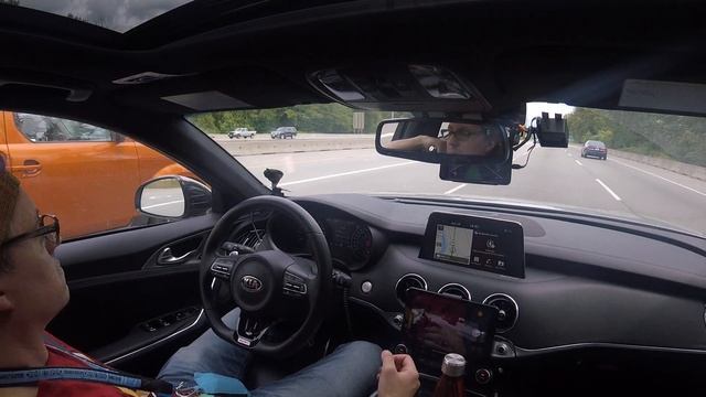 2020 Kia Stinger - openpilot on the highway смотреть онлайн