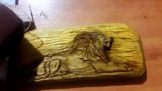 Резьба по дереву. Лев.для начинающих. смотреть онлайн