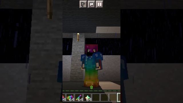 радужная броня в Minecraft pe смотреть онлайн