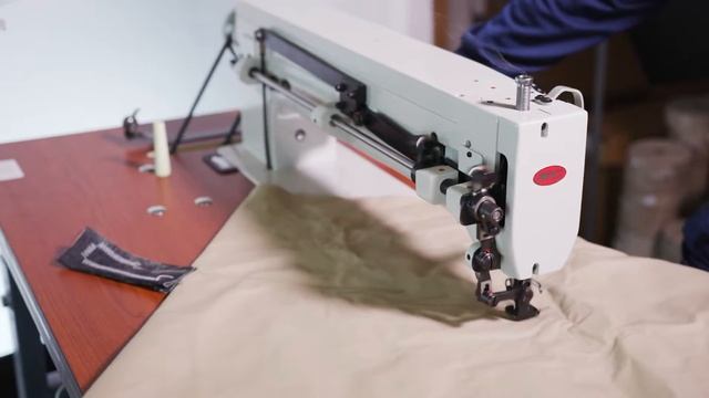 Long arm zig zag and straight stitch walking foot sewing machine NC5L смотреть онлайн
