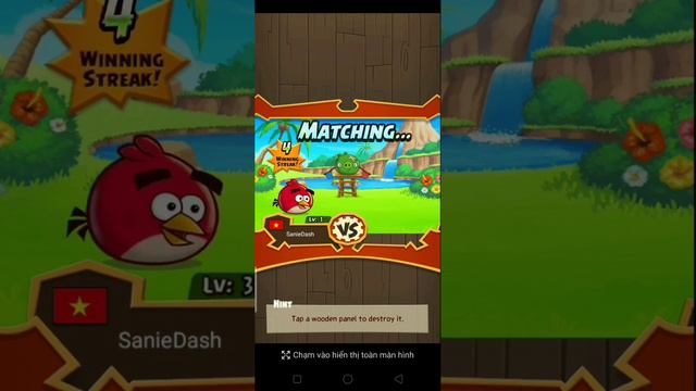 Last video??? |🐦⚔️Sanie Dash plays Angry birds fight reboot смотреть онлайн