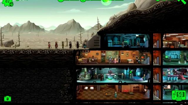 Открываем 20 ланчбоксов в Fallout Shelter:# смотреть онлайн