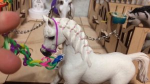 Недоуздок, чомбур, уздечка - своими руками | DIY шляйх