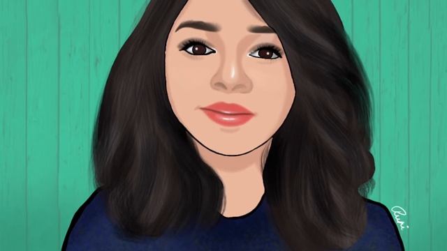 Top 10 digital portraits / ipad procreate artworks / face illustration / cartoon your face art смотреть онлайн