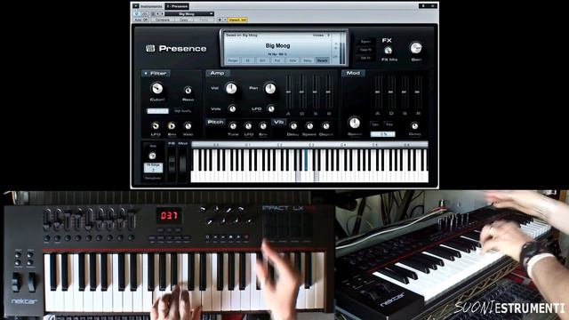 Nektar Impact LX49 - Demo with bundle DAW Studio One Artist смотреть онлайн