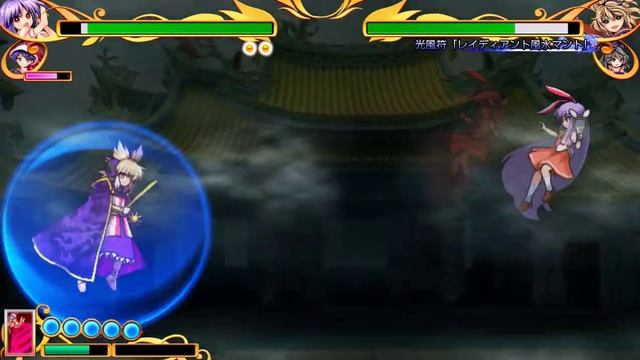 [Eng] Touhou 15.5 ~ Antinomy of Common Flowers: Reisen & Doremy Story Mode (Lunatic) смотреть онлайн