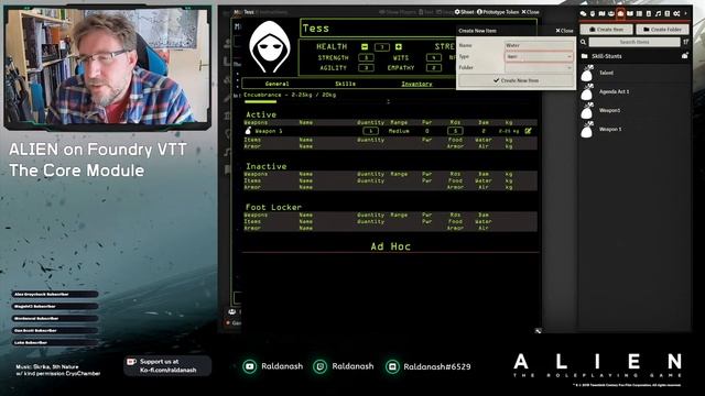 Foundry VTT + Alien RPG: the absolute basics смотреть онлайн